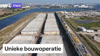 Tunnelelementen van 60.000 ton moeten van Zeebrugge naar Antwerpen