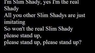 Eminem - The Real Slim Shady (lyrics)