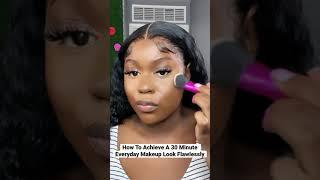 The MOST Flawess Everyday Makeup Look. #shorts #short #shortvideo #shortsyoutube #shortmakeup