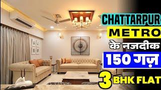 150 Sq.Yd 3-BHK Flat in Delhi | Gated Society Builder Floor | 3-BHK Flat in Mandi Estate South Delhi