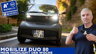 2025 Mobilize Duo 80 km/h L7E-Elektrofahrzeug = mein Highlight der Woche | Ausfahrt TV News