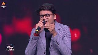 Poi solla koodaadhu kaadhali... Song By #Abhijith | #Vidyasagar Special | Super Singer Season 9