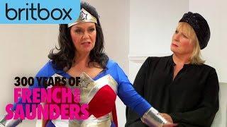 Dawn French as Wonder Woman | 300 Years of French and Saunders