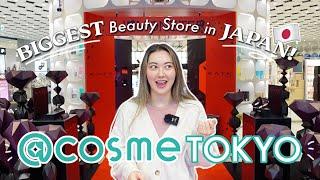 Explore the BIGGEST Japanese Beauty Store with me! Shopping at @COSME TOKYO Part 1