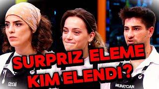 MASTERCHEF'TE SÜRPRİZ VEDA! ELENEN İSİM BELLİ OLDU! KİM ELENDİ?