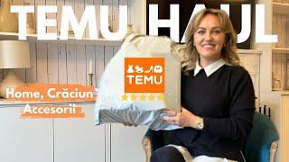 HAUL MASIV TEMU| TREBUIE SĂ VEZI CE am comandat VS ce am primit | Home| DECOR Crăciun | Accesorii