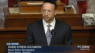 Rabbi Efrem Goldberg, Boca Raton Synagogue, Boca Raton, FL, April 5, 2011, House prayer