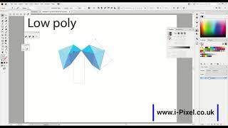 How To Do Low Poly Background  In Adobe Illustrator