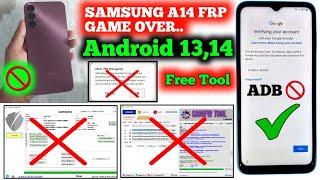 Samsung A14 5G {A146B} Frp Bypass Android 13/14 | S-m A14 Frp Bypass ADB Enable Failed | FreeTool