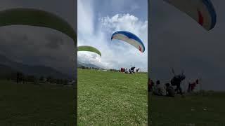 Paragliding Flying Practice | Bir Landing Site | World famous paragliding Site