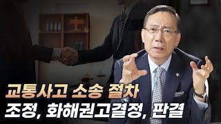 교통사고 소송의 절차 조정, 화해권고결정, 판결