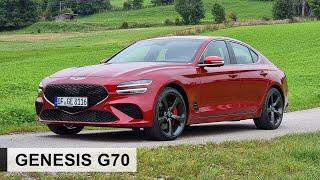 Erste Fahrt im 2022 Genesis G70!: Unschlagbar in seiner Klasse? - Review, Fahrbericht, Test