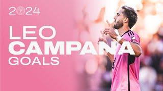 Leo Campana: Every Goal from the 2024 Season | MLS