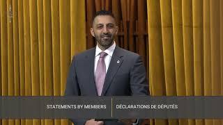 Statement in the House of Commons by George Chahal, Member of Parliament for Calgary-Skyview.