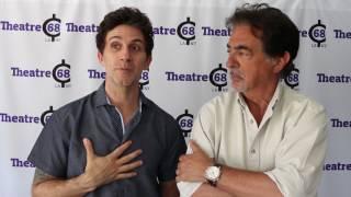 Ronnie Marmo and Joe Mantegna  discuss the play "I AM NOT A COMEDIAN... I 'M LENNY BRUCE"