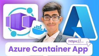 Azure Container Apps Website Deployment | DOCKER | AZURE PORTAL