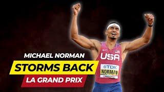 Michael Norman STORMS Back to Victory at USATF LA Grand Prix! 400m