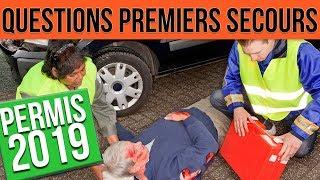 QUESTIONS PREMIERS SECOURS - Permis 2023