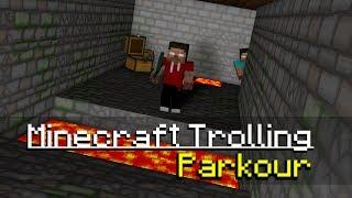 Minecraft Trolling: Parkour (ItsJerryAndHarry)