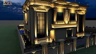 Arab villa lighting Design Classic 2