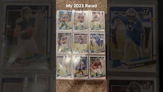 My 2023 Rated Rookie Cards!!