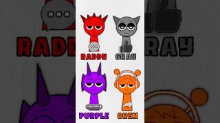 Which Characters are not  BEATS? Incredibox Sprunki #sprunki #incredibox #animation #shorts