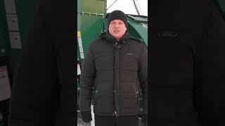 Упаковка в мороз рукава для хранения зерна