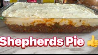 How To Make A Shepherds Pie With Instant Mashed Potatoes