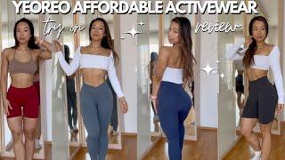 Yeoreo Affordable Amazon Activewear Haul Review Try On & Gym Wear Test 2025