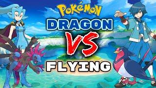 We Only Catch Dragon or Flying Type Pokemon... Then We FIGHT!