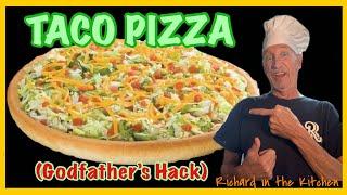 HOMEMADE TACO PIZZA PIE GODFATHER'S HACK | Richard in the kitchen