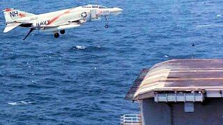 USN F-4B Phantom II Carrier Landings