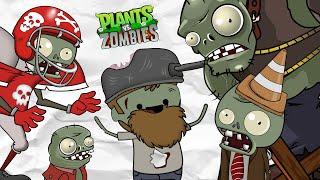 ВСЕ ЗОМБИ из Plants vs Zombies за 7 минут