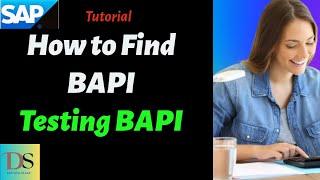 SAP BAPI for functional Consultants | Testing BAPI | DS SAP FICO CLASSES