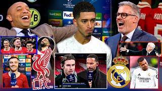 Liverpool vs Real Madrid 2-0 Thierry Henry Go Crazy reacts to Arne Slot  Andy Robertson Reaction