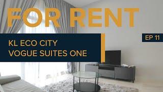 Rent | KL Eco City, Vogue Suites One Residence | 1+1Bedroom 1Bathroom unit (797 sqft) EP11