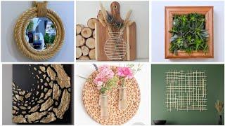 8 دقائق ابداع اصنعي ديكورات لحائط بيتك راقية و بأقل تكلفة #diy #decor #ideas#handmade