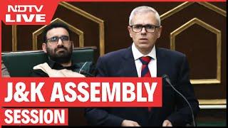 Jammu Kashmir News | J&K Assembly Session I Omar Abdullah LIVE | CM Omar Abdullah | Kashmir News