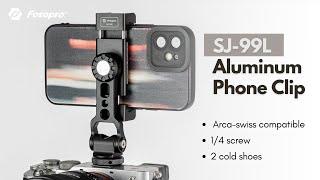 SJ-99L Aluminum phone clip for simultaneous shooting and recording