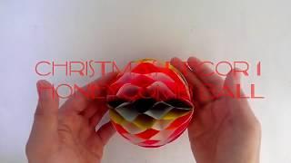 Honeycomb Ball DIY Tutorial