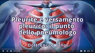 Pleurite e versamento pleurico: il punto dello pneumologo