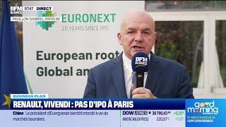 Stéphane Boujnah (Euronext) : Le marché européen des IPO de retour au sommet