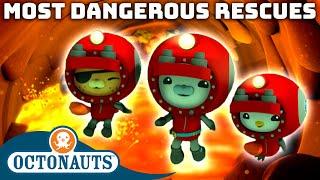 ​@Octonauts - Most Dangerous Rescues | 60 Mins+ | Cartoons for Kids | Underwater Sea Education