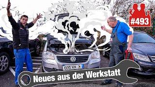 Motorschaden mitten auf der Autobahn!  | Kurios: Transit lässt sich nicht mehr betanken! & 