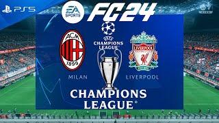 FC 24 AC Milan vs Liverpool | Champions League 2024/25 | PS5