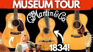 Martin Guitar MUSEUM TOUR (Playing the RAREST)