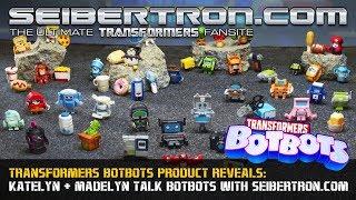 Transformers BotBots Product Reveals with Katelyn, Madelyn, and Seibertron.com