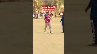1st ball 10k prize #cricketlovers #karnalzahid