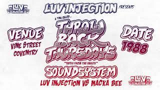 LUV INJECTION and MACKABEE SOUND @ VINE ST CENTRE, COVENTRY. UK 1988