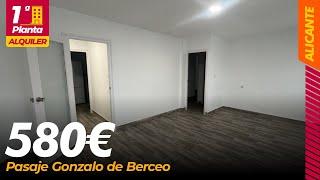 ALICANTE  580€ // OPORTUNIDAD DE ALQUILER 1ra. PLANTA !